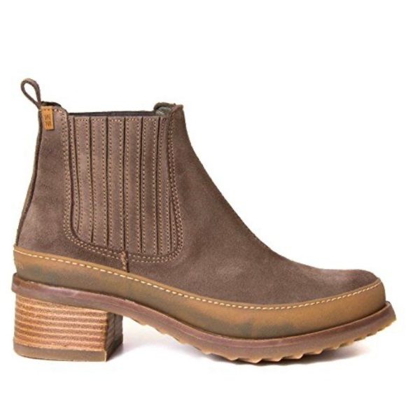 El Naturalista Shoes - El Naturalista Lux Suede Kenita Land Booties